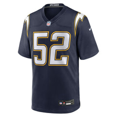 Khalil Mack Los Angeles Chargers Alternate Super Chargers Game Player Jersey - Navy Jerseys