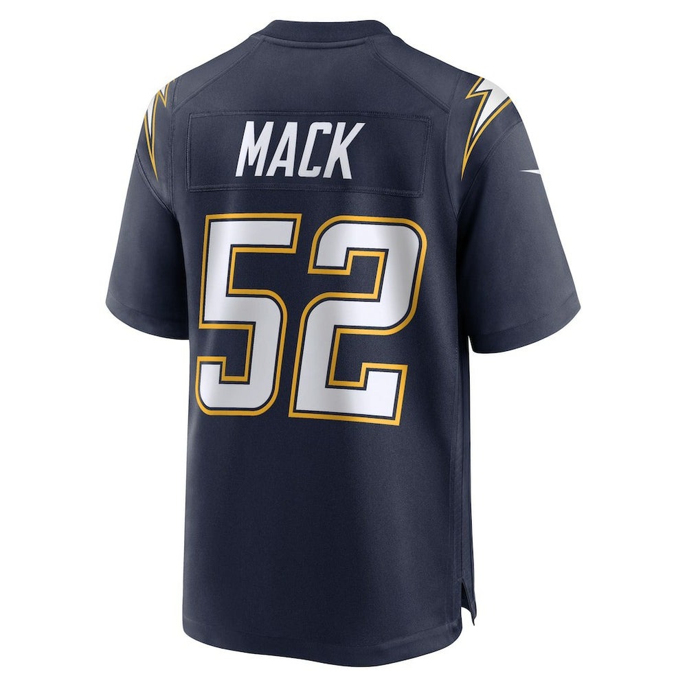 Khalil Mack Los Angeles Chargers Alternate Super Chargers Game Player Jersey - Navy Jerseys