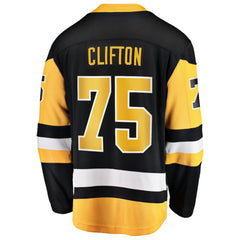 Connor Clifton Pittsburgh Penguins Fanatics Home Breakaway Jersey - Black | US 203295001
