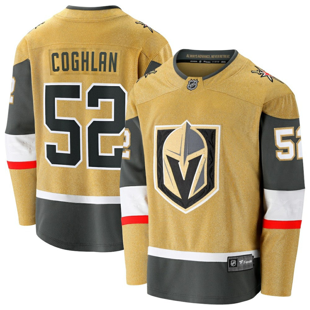 Dylan Coghlan Vegas Golden Knights Fanatics Home Breakaway Jersey - Gold | US 203295004
