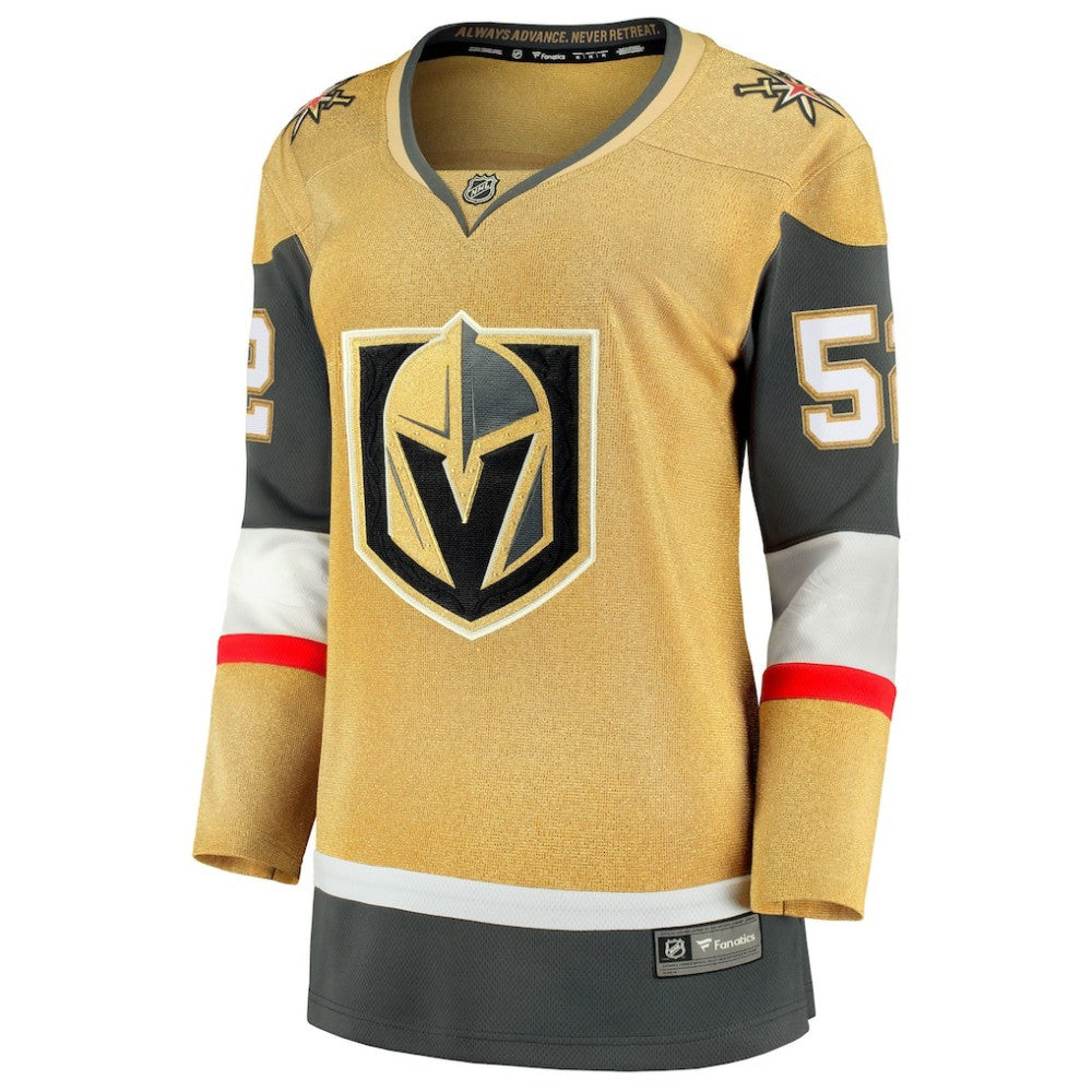 Dylan Coghlan Vegas Golden Knights Fanatics Women's Home Breakaway Jersey - Gold | US 203295005