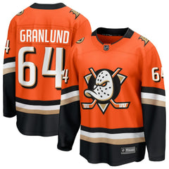 Mikael Granlund Anaheim Ducks Fanatics Home Breakaway Jersey - Orange | US 203295008