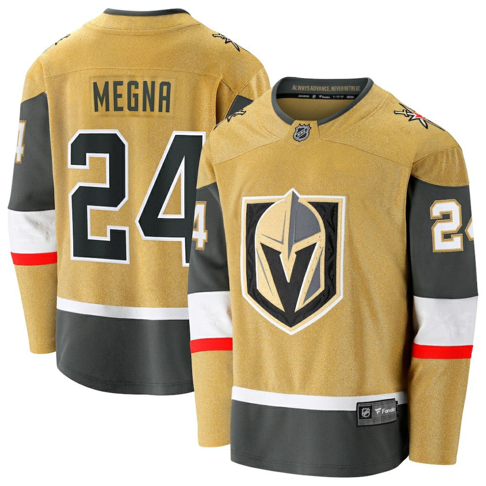 Jaycob Megna Vegas Golden Knights Fanatics Home Breakaway Jersey - Gold | US 203295010