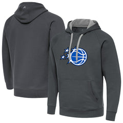 Orlando Magic Antigua New Logo Victory Pullover Hoodie Charcoal outlet