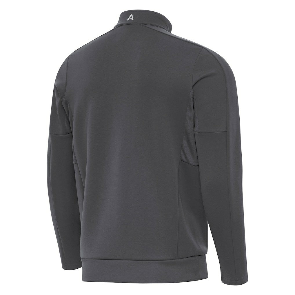 Orlando Magic Antigua New Logo Generation Quarter-Zip Pullover Top Pewter - New Era