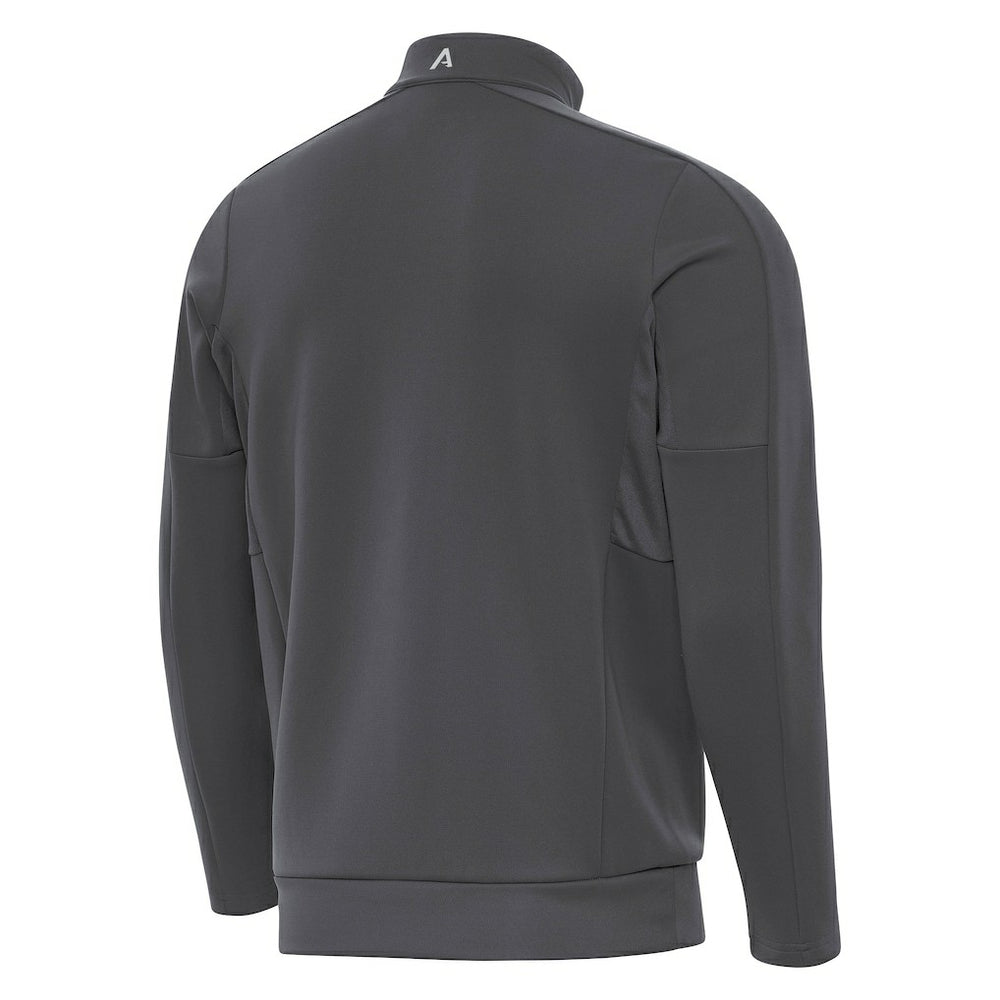 Orlando Magic Antigua New Logo Generation Quarter-Zip Pullover Top Pewter - New Era