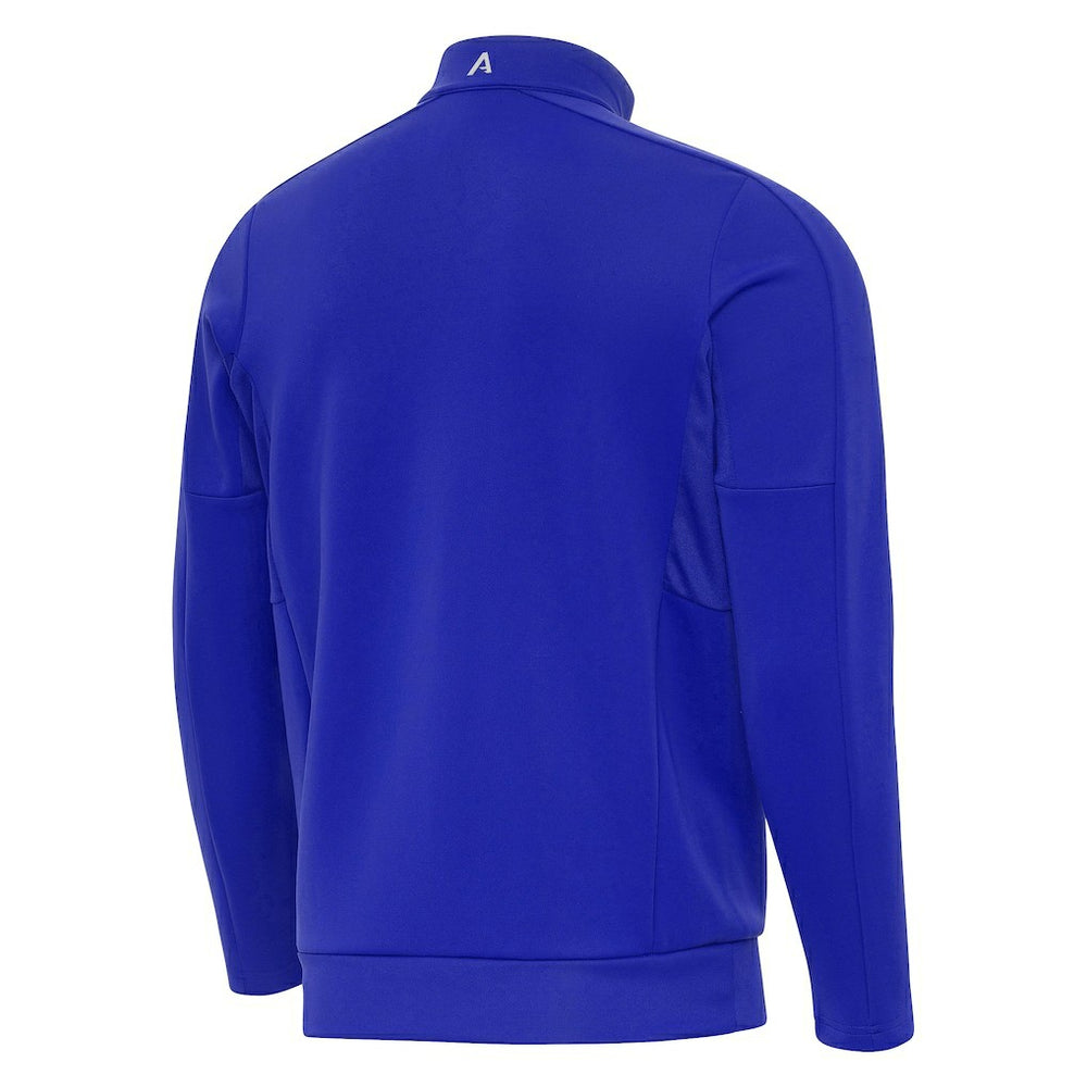 Orlando Magic Antigua New Logo Generation Quarter-Zip Pullover Top Royal - New Era