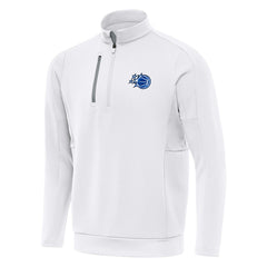 Orlando Magic Antigua New Logo Generation Quarter-Zip Pullover Top White - New Era