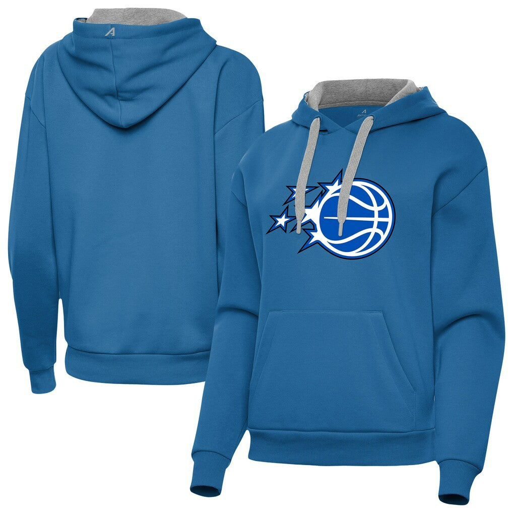 Orlando Magic Antigua Women's New Logo Victory Pullover Hoodie Blue outlet