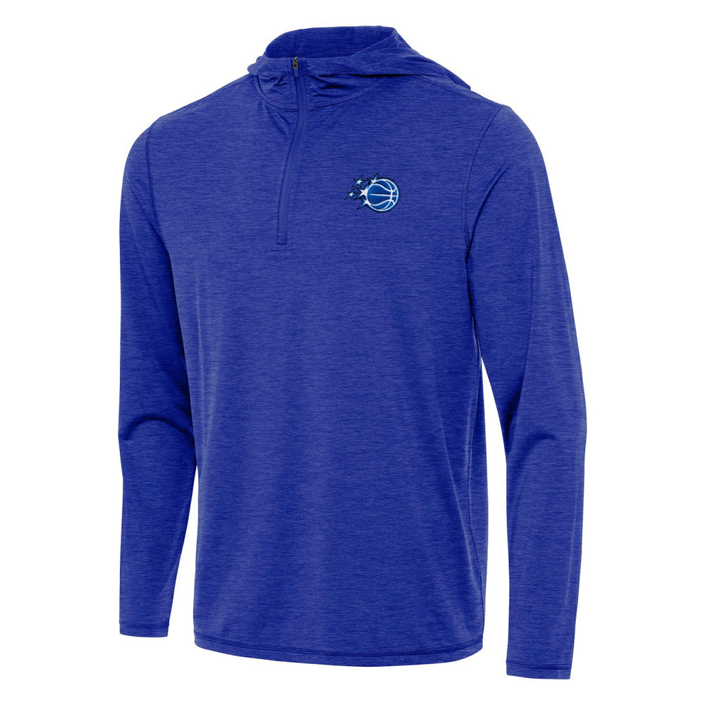 Orlando Magic Antigua New Logo Tidy Quarter-Zip Hoodie Heather Royal outlet