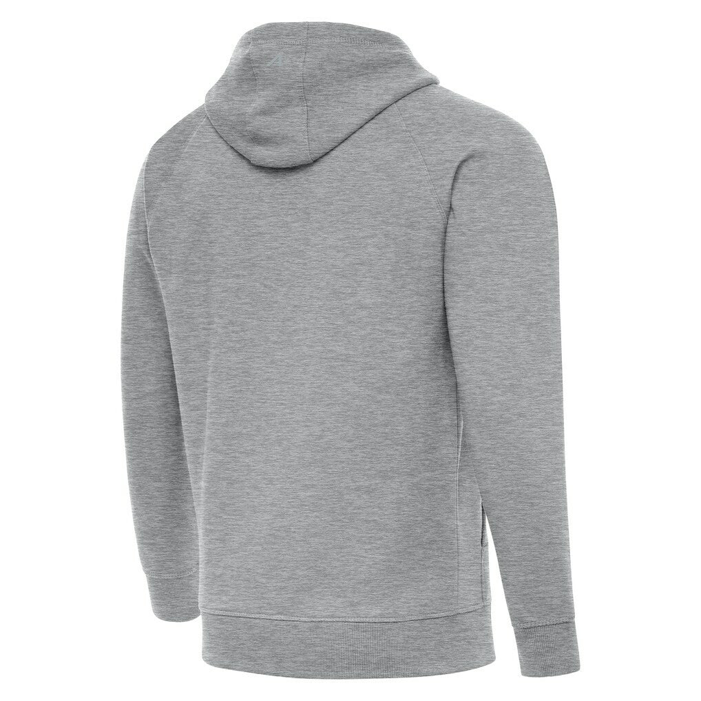 Orlando Magic Antigua New Logo Tall Victory Pullover Hoodie Heather Gray