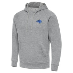 Orlando Magic Antigua New Logo Tall Victory Pullover Hoodie Heather Gray