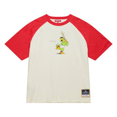Pittsburgh Pirates Mitchell & Ness Women's Boyfriend Raglan T-Shirt - Cream T-shirts
