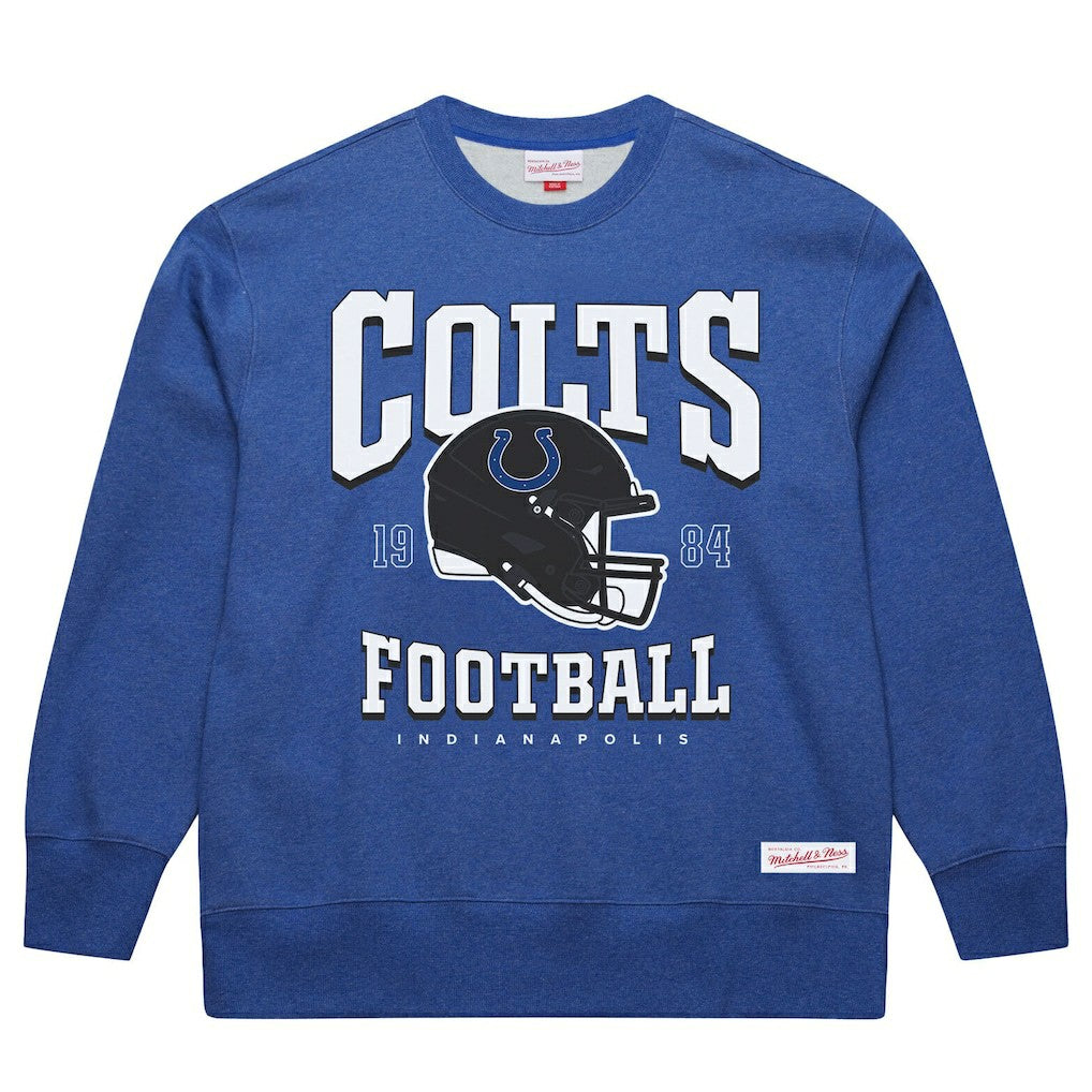 Indianapolis Colts Indiana Nights Helmet Sweatshirt - Royal Sweatshirts