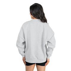 Tampa Bay Buccaneers Gameday Couture Women's Home Turf Oversized Premium Fleece Pullover Sweatshirt - Ash Pullover