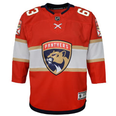 Brad Marchand Florida Panthers Outerstuff Youth Premier Player Jersey - Red | US 203319986