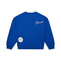 Atlanta Braves Mitchell & Ness Women's Cooperstown Collection Crewneck Sweatshirt - Royal Sweatshirts