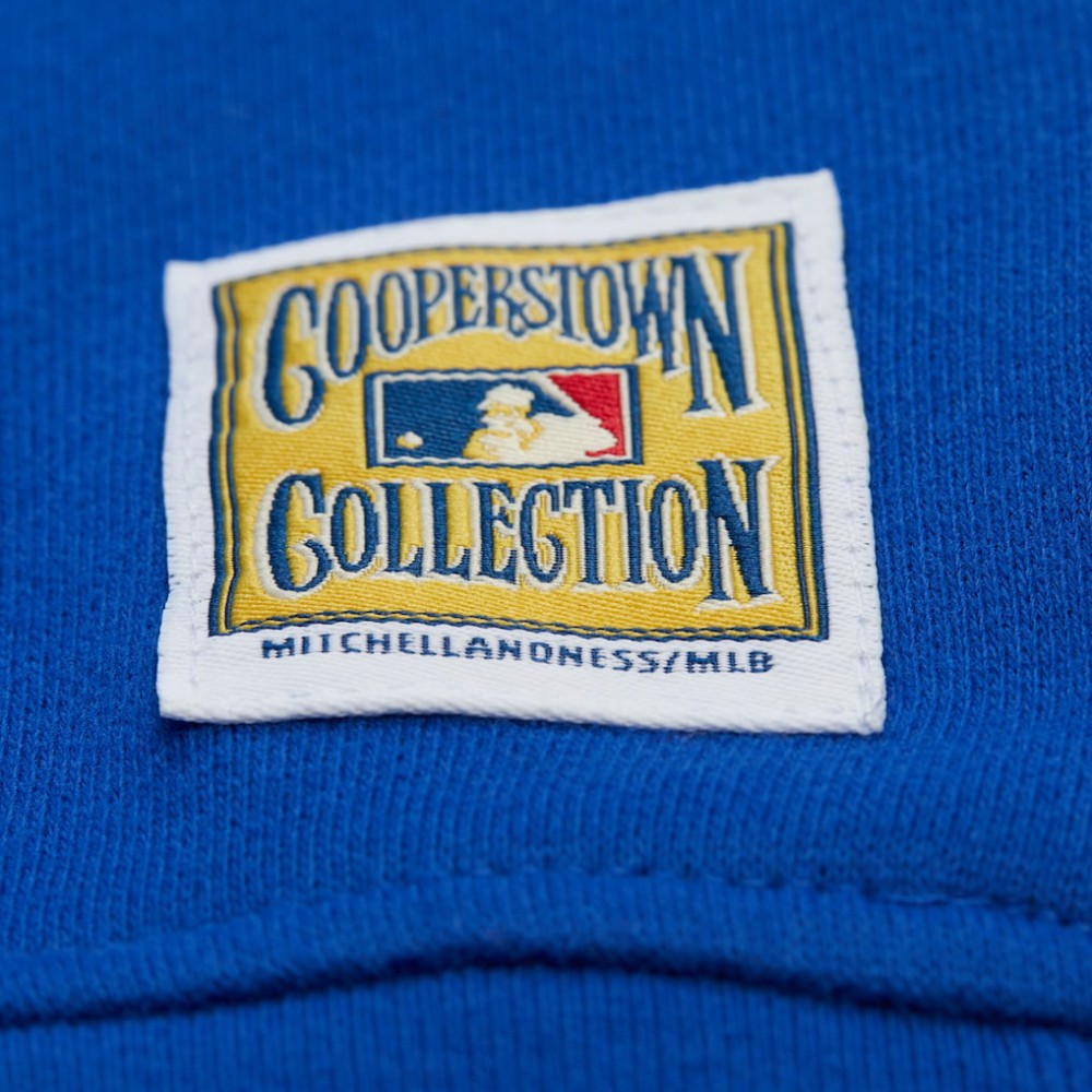 Atlanta Braves Mitchell & Ness Women's Cooperstown Collection Crewneck Sweatshirt - Royal Sweatshirts
