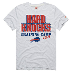 Buffalo Bills Homage 2025 Hard Knocks Training Camp Tri-Blend T-Shirt - Ash T-shirts