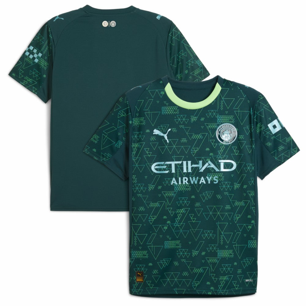 Manchester City x EA SPORTS FC 2025/26 Fourth Jersey Green - Puma sale