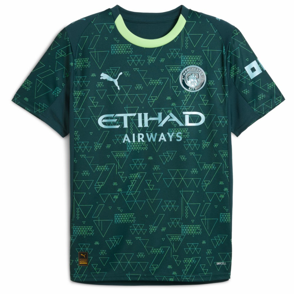 Manchester City x EA SPORTS FC 2025/26 Fourth Jersey Green - Puma sale