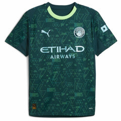 Manchester City x EA SPORTS FC 2025/26 Fourth Jersey Green - Puma sale