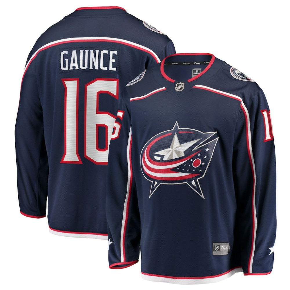 Brendan Gaunce Columbus Blue Jackets Fanatics Home Breakaway Jersey - Navy | US 203322872
