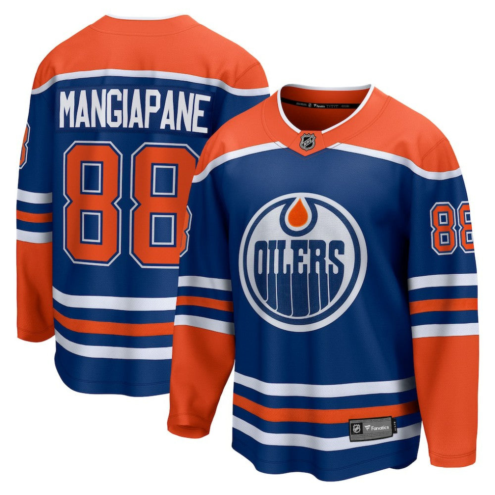 Andrew Mangiapane Edmonton Oilers Fanatics Home Breakaway Jersey - Royal | US 203322885
