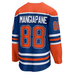 Andrew Mangiapane Edmonton Oilers Fanatics Home Breakaway Jersey - Royal | US 203322885