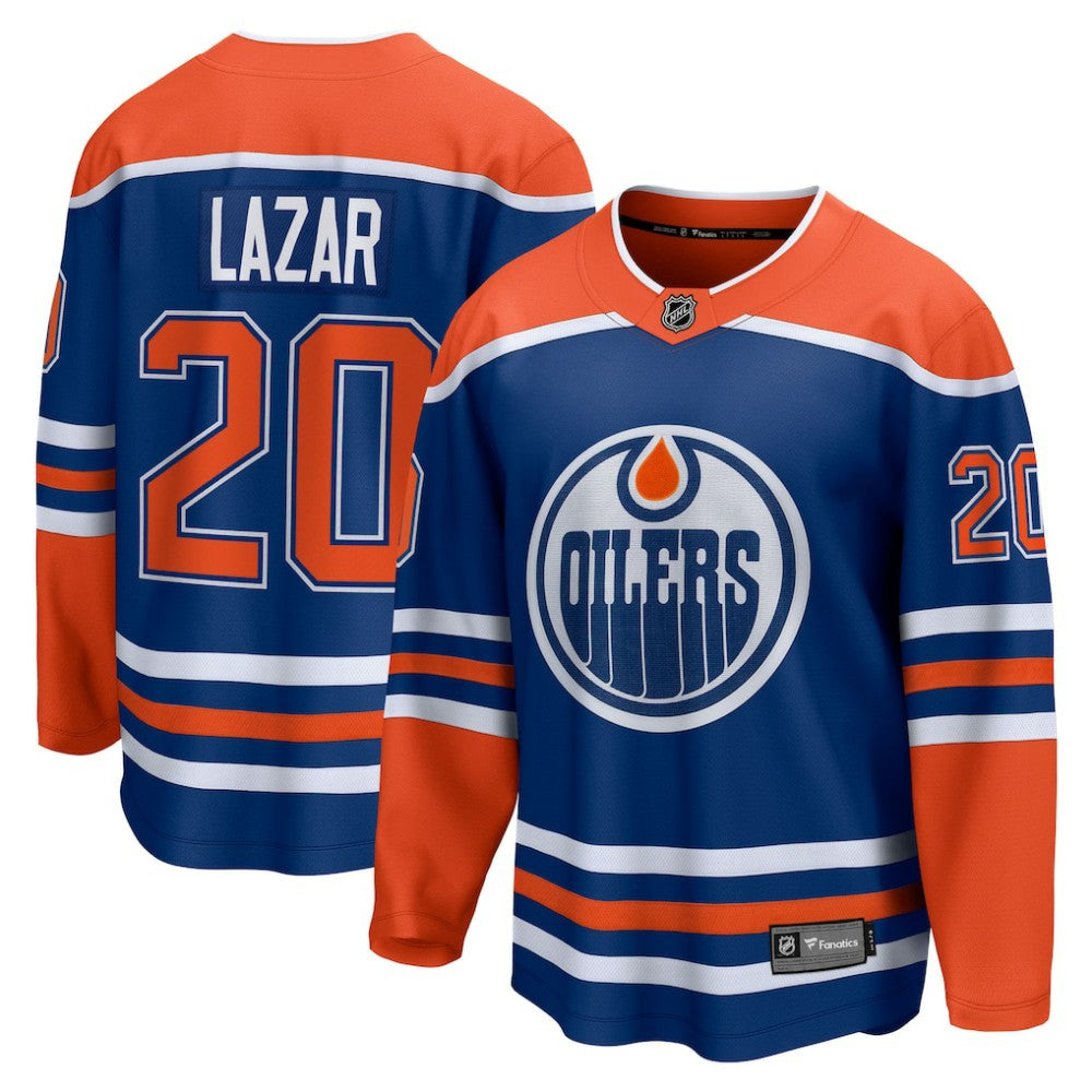 Curtis Lazar Edmonton Oilers Fanatics Home Breakaway Jersey - Royal | US 203322886