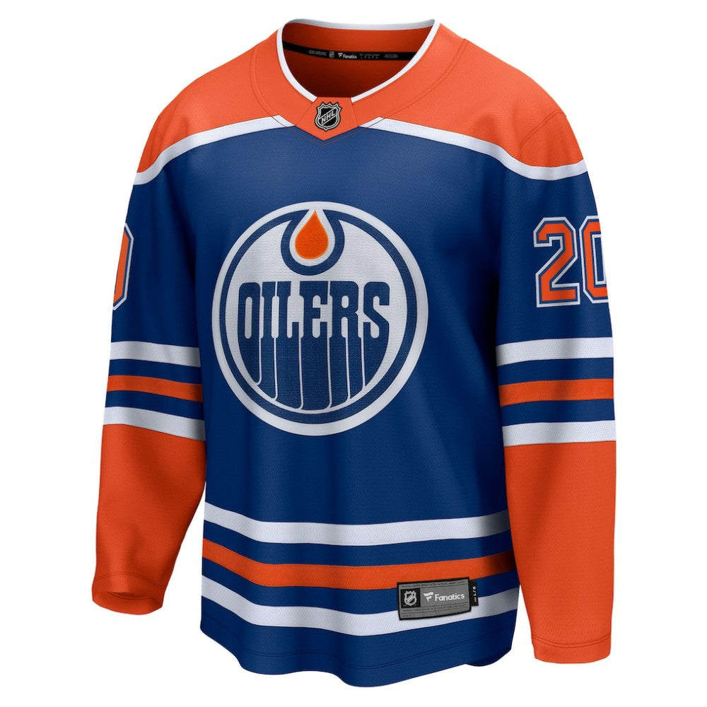 Curtis Lazar Edmonton Oilers Fanatics Home Breakaway Jersey - Royal | US 203322886