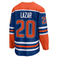 Curtis Lazar Edmonton Oilers Fanatics Home Breakaway Jersey - Royal | US 203322886