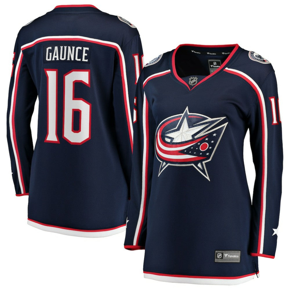 Brendan Gaunce Columbus Blue Jackets Fanatics Women's Home Breakaway Jersey - Navy | US 203322902