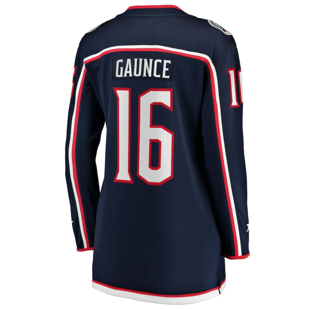 Brendan Gaunce Columbus Blue Jackets Fanatics Women's Home Breakaway Jersey - Navy | US 203322902