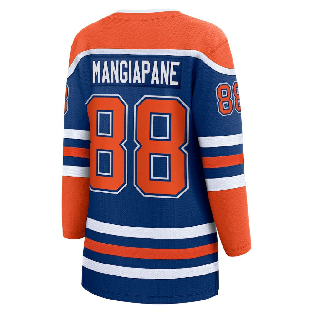 Andrew Mangiapane Edmonton Oilers Fanatics Women's Home Breakaway Jersey - Royal | US 203322916
