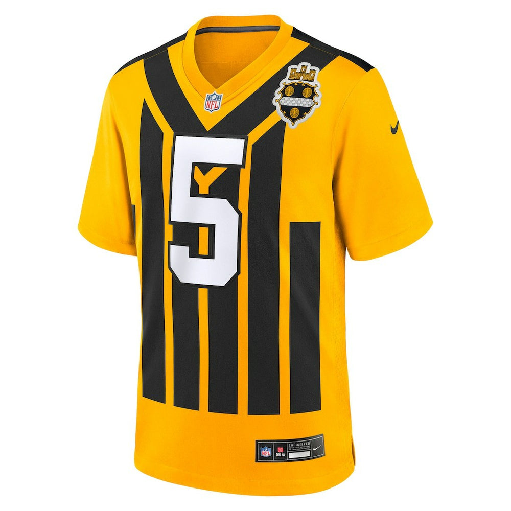 Jalen Ramsey Pittsburgh Steelers Alternate 1933 Throwback Game Jersey - Gold Jerseys