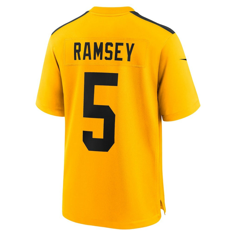 Jalen Ramsey Pittsburgh Steelers Alternate 1933 Throwback Game Jersey - Gold Jerseys