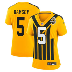 Jalen Ramsey Pittsburgh Steelers Women's Alternate 1933 Throwback Game Jersey - Gold Jerseys