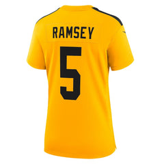 Jalen Ramsey Pittsburgh Steelers Women's Alternate 1933 Throwback Game Jersey - Gold Jerseys