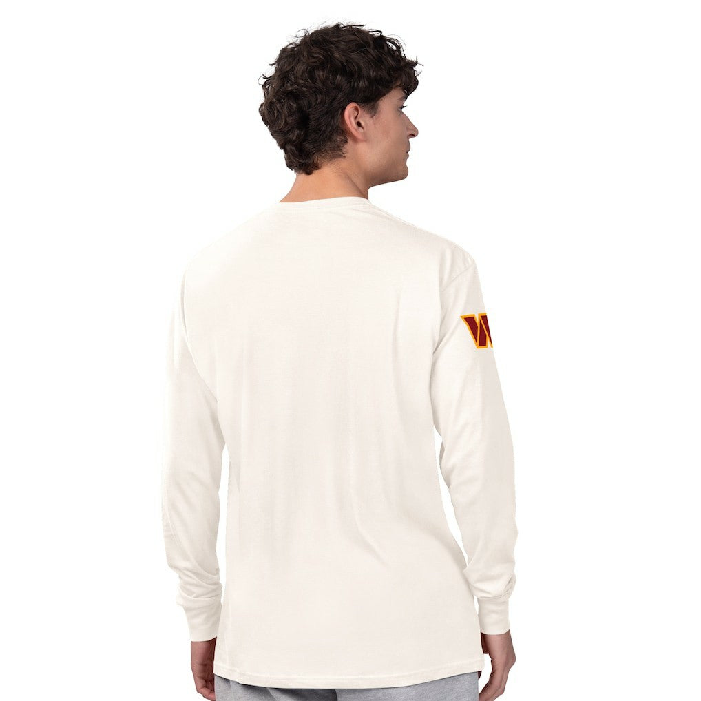 Washington Commanders Starter Champions Long Sleeve T-Shirt - Cream T-shirts