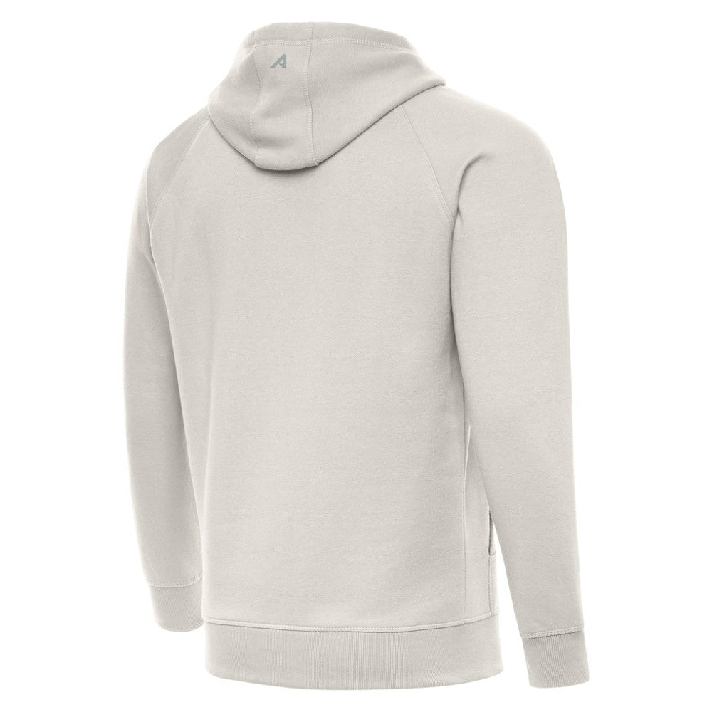 Los Angeles Angels Antigua Victory Pullover Hoodie - Cream Hoodies