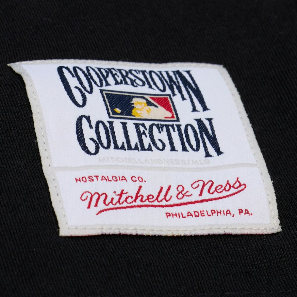 Detroit Tigers Mitchell & Ness Women's Cooperstown Collection Phantom Cropped T-Shirt - Black T-shirts