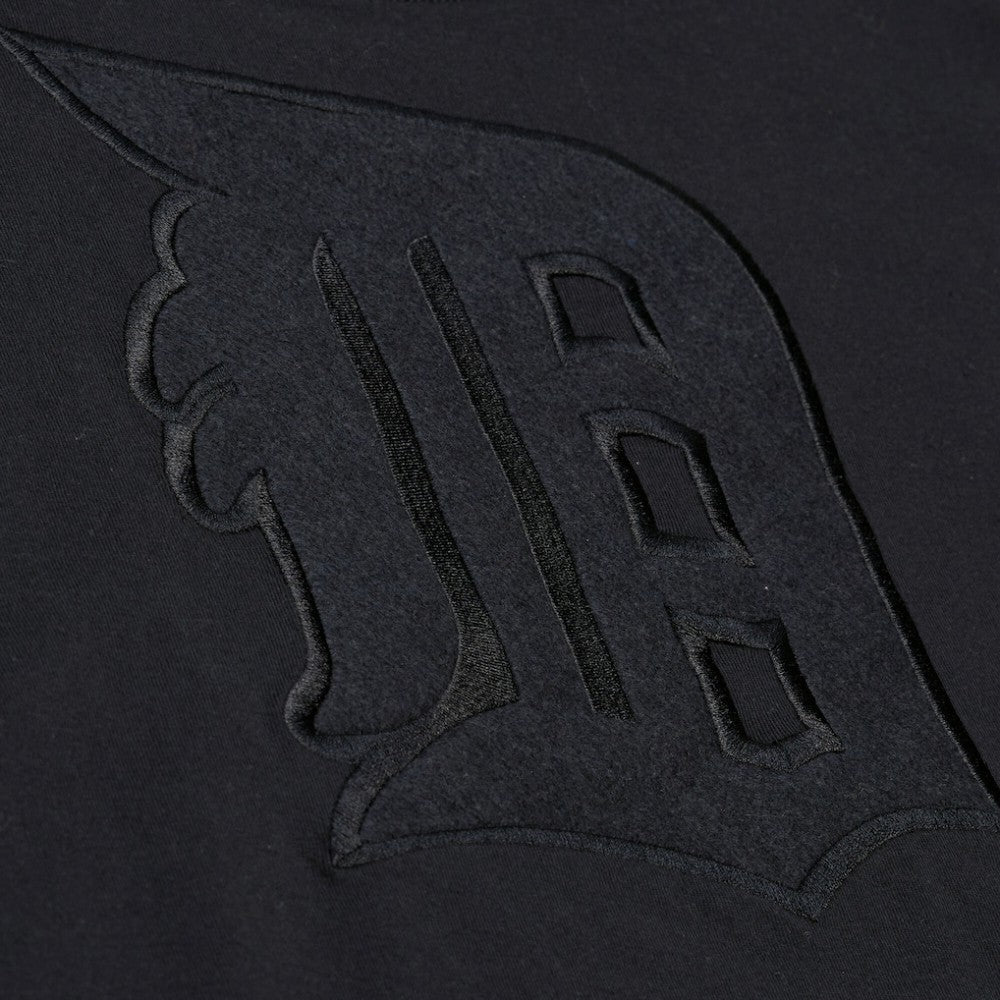 Detroit Tigers Mitchell & Ness Women's Cooperstown Collection Phantom Cropped T-Shirt - Black T-shirts