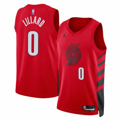 Damian Lillard Portland Trail Blazers Jordan Brand Unisex Swingman Jersey Red Statement Edition
