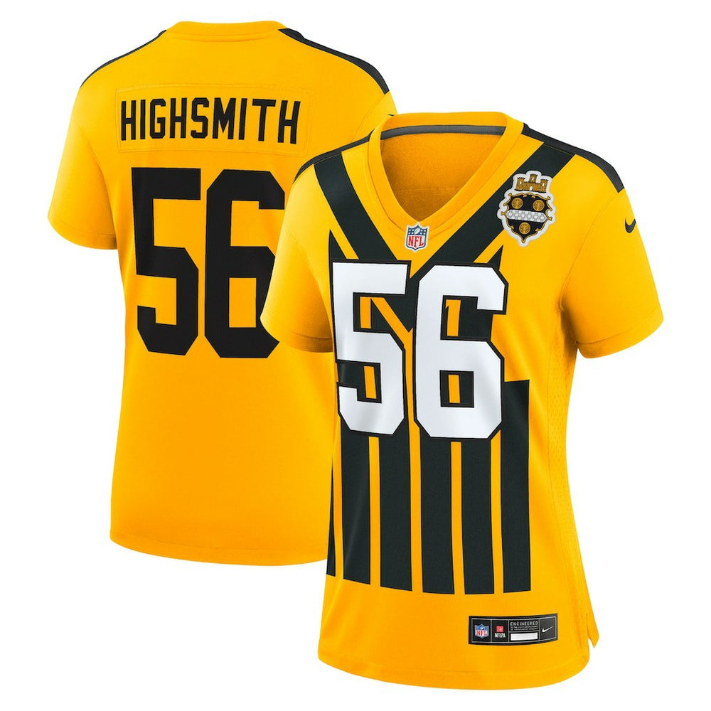 Alex Highsmith Pittsburgh Steelers Women's Alternate Game Jersey - Gold Jerseys