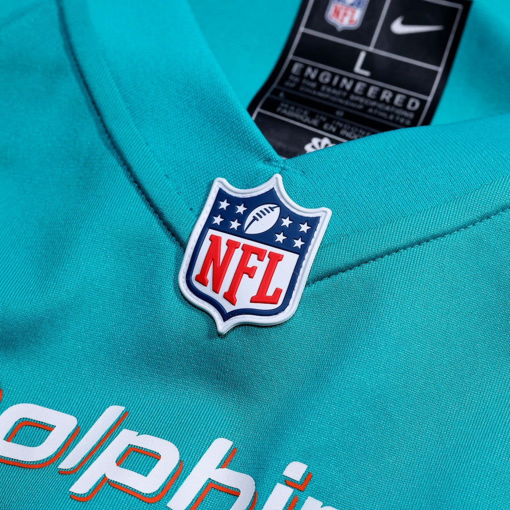 Ifeatu Melifonwu Miami Dolphins Team Game Jersey - Aqua Jerseys