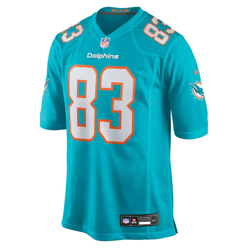 Darren Waller Miami Dolphins Team Game Jersey - Aqua Jerseys