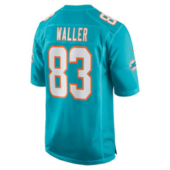 Darren Waller Miami Dolphins Team Game Jersey - Aqua Jerseys