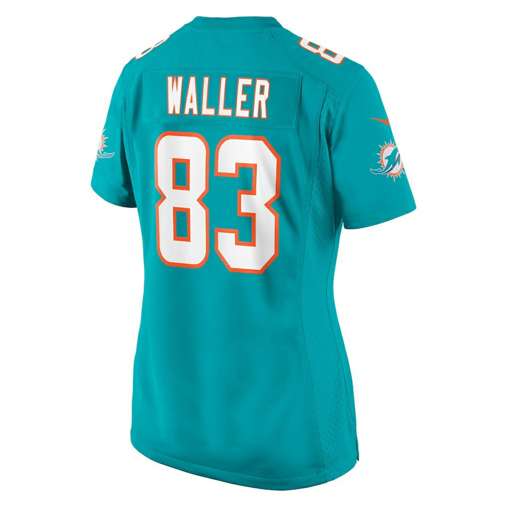 Darren Waller Miami Dolphins Women's Team Game Jersey - Aqua Jerseys