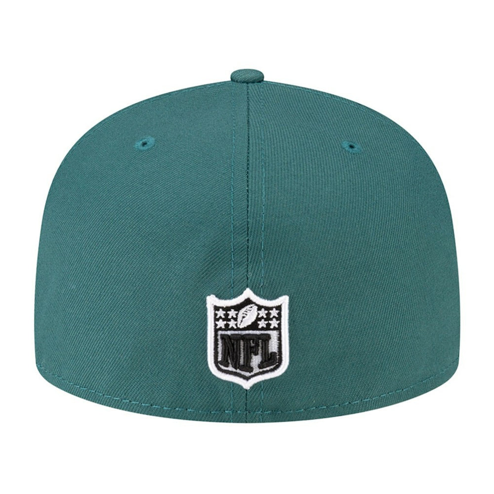 Philadelphia Eagles New Era Born x Raised 59FIFTY Fitted Hat - Midnight Green Hats